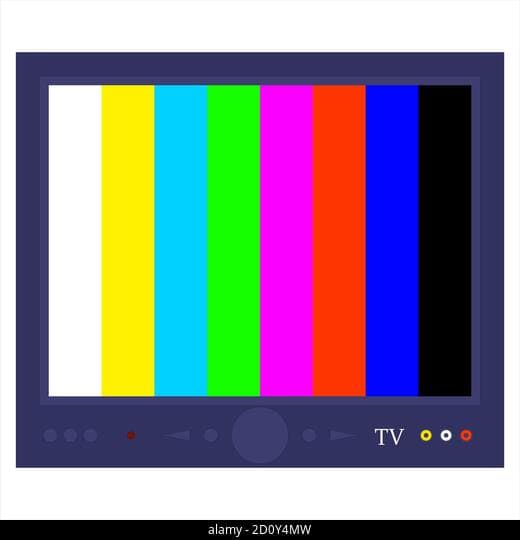 TV SMPTE color bars